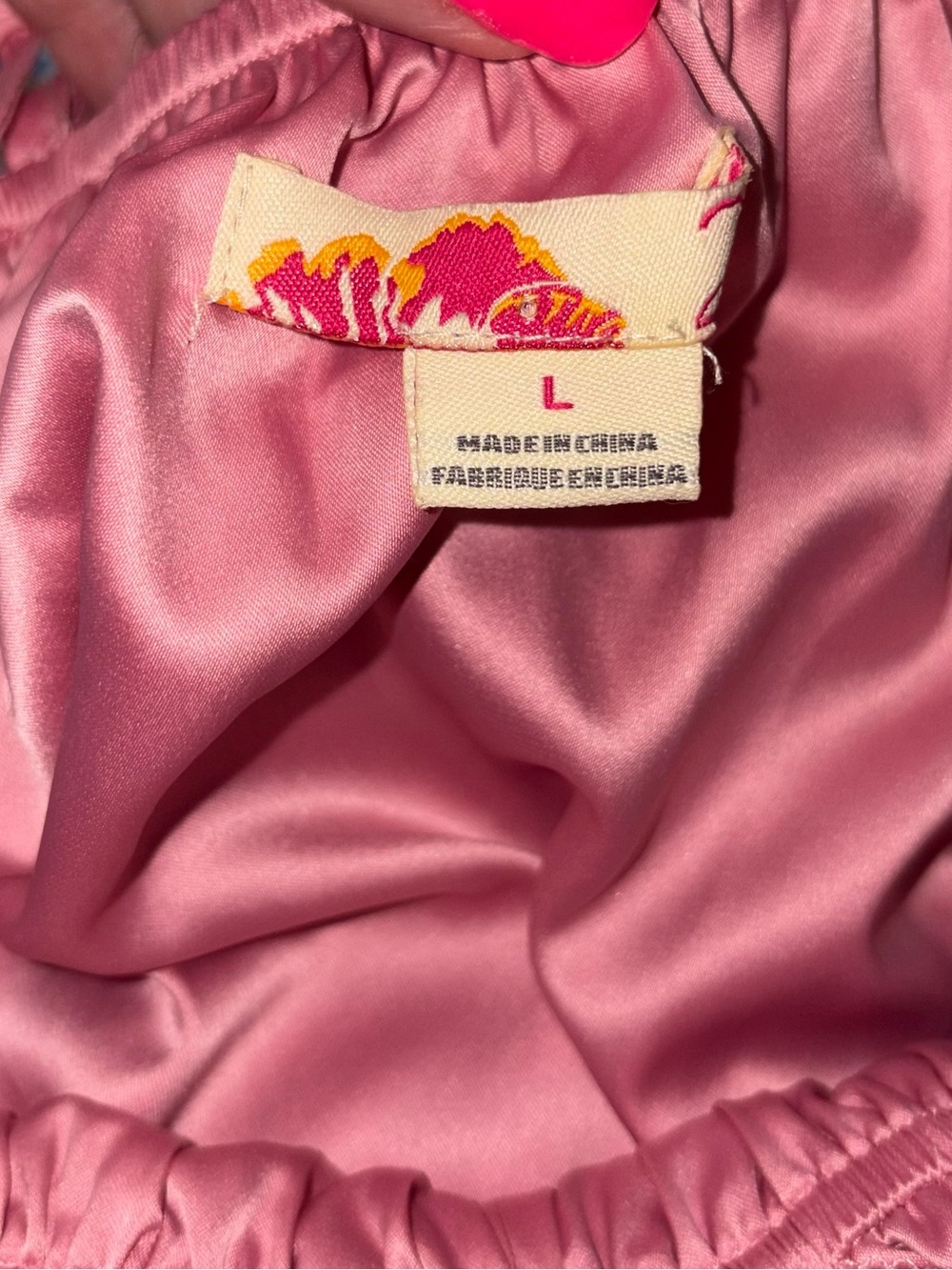 Vintage Forever 21 Floral Babydoll Mini Dress Pink Satin Indie Sleaze L - Picture 4 of 5